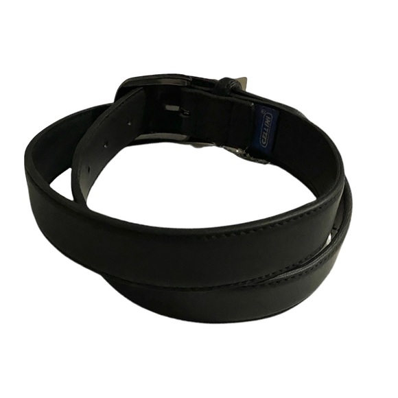 New Cellini Uomo Black Belt Size 34 - Picture 4 of 5